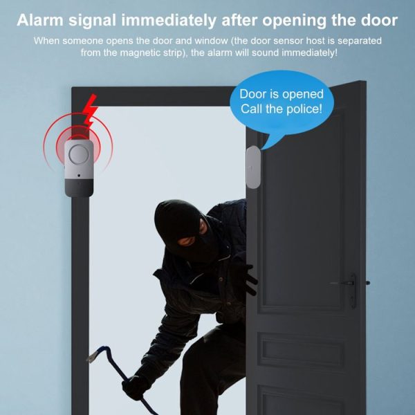 Door Window Magnetic Sensor Anti-entry Security Alarm - Image 6
