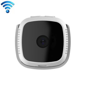 CAMSOY C9 HD 1280 x 720P 70 Degree Wide Angle Wireless WiFi Wearable Intelligent Surveillance Camera, Support Infrared Right Vision & Motion Detection Alarm & Loop Recording & Timed Capture (White)