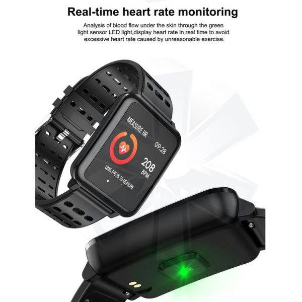 T2 1.3 inches TFT IPS Color Screen Smart Bracelet IP67 Waterproof, Support Call Reminder / Heart Rate Monitoring / Sleep Monitoring / Sedentary Reminder / Blood Pressure Monitoring / Blood Oxygen Monitoring (Blue) - Image 9