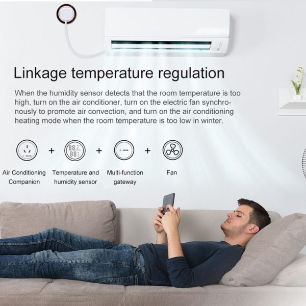 Huawei YKK-KT16A 250V 4000W 2.4GHz Remote Master Air Conditioning Companion Support Huawei HiLink & WiFi, Plug Type: CN Plug - Image 11