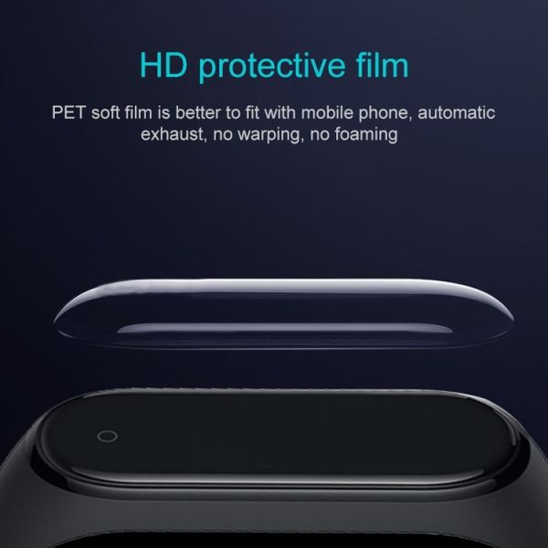 10 PCS Explosion-proof TPU Soft Full Screen Protective Film for Xiaomi Mi Band 4 - Image 4