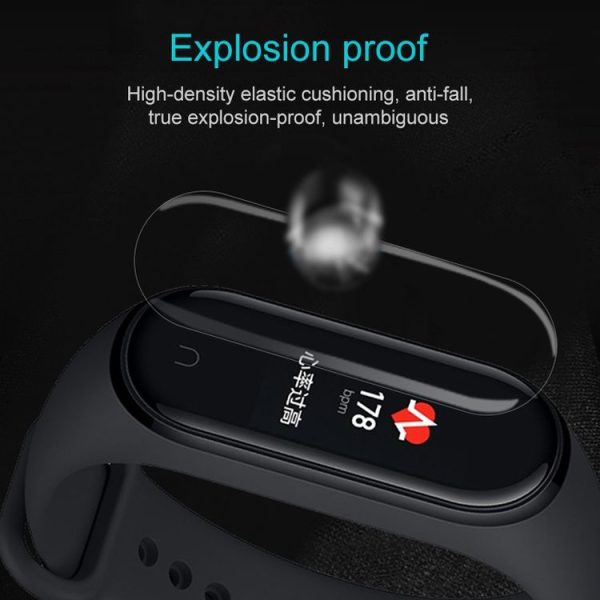 10 PCS Explosion-proof TPU Soft Full Screen Protective Film for Xiaomi Mi Band 4 - Image 6