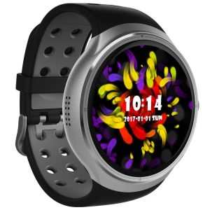Z10 400*400 Pixel AMOLED 1.39 Inch Round Touch Screen Display Smart Watch, IP54 Waterproof, Support Pedometer / Heart Rate Monitor / GPS Navigation / Notification Remind / Call Reminder / Camera Remote Control / Calories Burned, Support Android 5.1 (Silver)