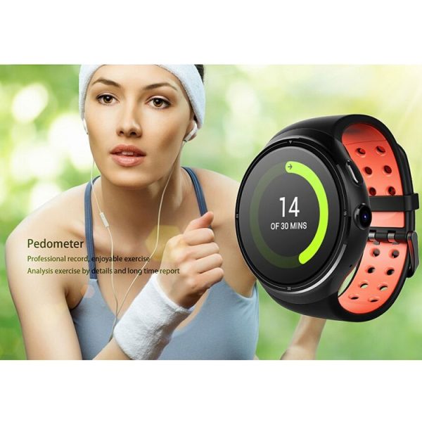 Z10 400*400 Pixel AMOLED 1.39 Inch Round Touch Screen Display Smart Watch, IP54 Waterproof, Support Pedometer / Heart Rate Monitor / GPS Navigation / Notification Remind / Call Reminder / Camera Remote Control / Calories Burned, Support Android 5.1 (Silver) - Image 13