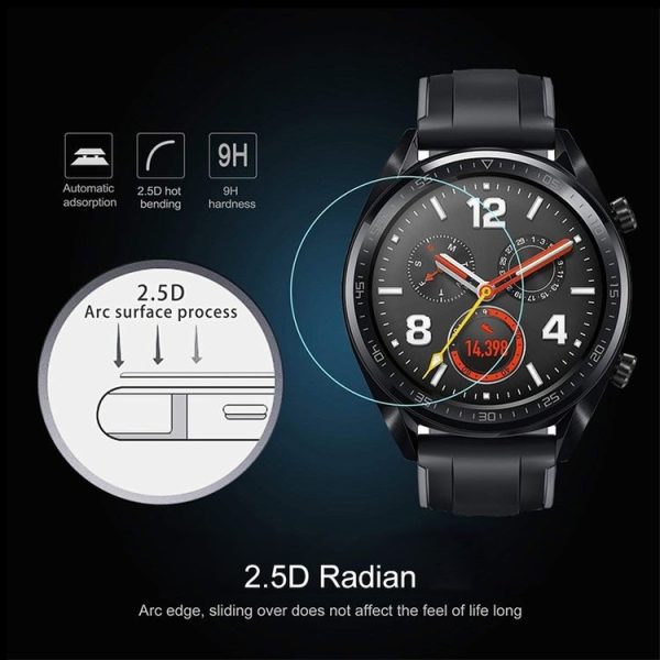 50 PCS For Suunto Spartan Traverse Alpha 0.26mm 2.5D Tempered Glass Film - Image 4