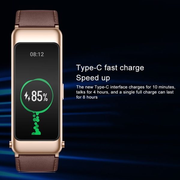 Original Huawei Band B6 FDS-B19 1.53 inch AMOLED Screen IP57 Waterproof Smart Bluetooth Earphone Wristband Bracelet, Pride Version, Support Heart Rate Monitor / Information Reminder / Sleep Monitor (Titanium Silver Grey) - Image 11