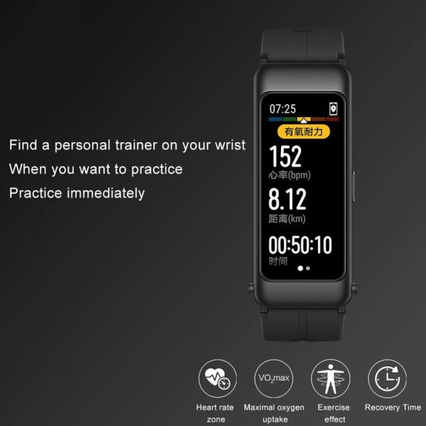 Original Huawei Band B6 FDS-B19 1.53 inch AMOLED Screen IP57 Waterproof Smart Bluetooth Earphone Wristband Bracelet, Pride Version, Support Heart Rate Monitor / Information Reminder / Sleep Monitor (Titanium Silver Grey) - Image 13