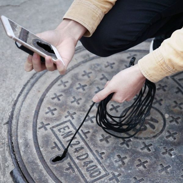YPC110 8mm 2.0MP HD Camera WiFi Endoscope Snake Tube Inspection Camera with 8 LED, Waterproof IP68, Lens Diameter: 8mm, Length: 2m, Hard Line - Image 9