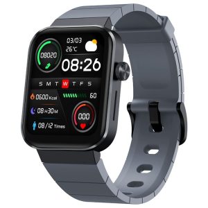 Xiaomi Mibro T1 Smart Watch, 1.6 inch AMOLED Screen 2ATM Waterproof Support 20 Sport Modes / Heart Rate Monitoring (Grey)