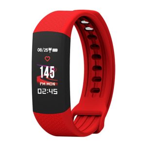 TLW B6 Fitness Tracker 0.96 inch TFT Screen Wristband Smart Bracelet, IP67 Waterproof, Support Sports Mode / Continuous Heart Rate Monitor / Sleep Monitor / Information Reminder (Red)