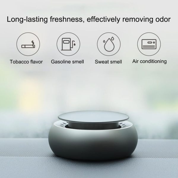 Original Xiaomi Youpin XXZ-09 CARFOOK Car UFO Shape Aromatherapy Deodorizing machine (Grey) - Image 3