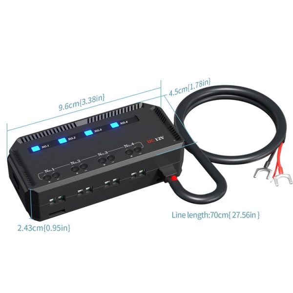CS-1785A1 Motorcycle / Car Relay Quick Wiring Fuse Box - Image 5