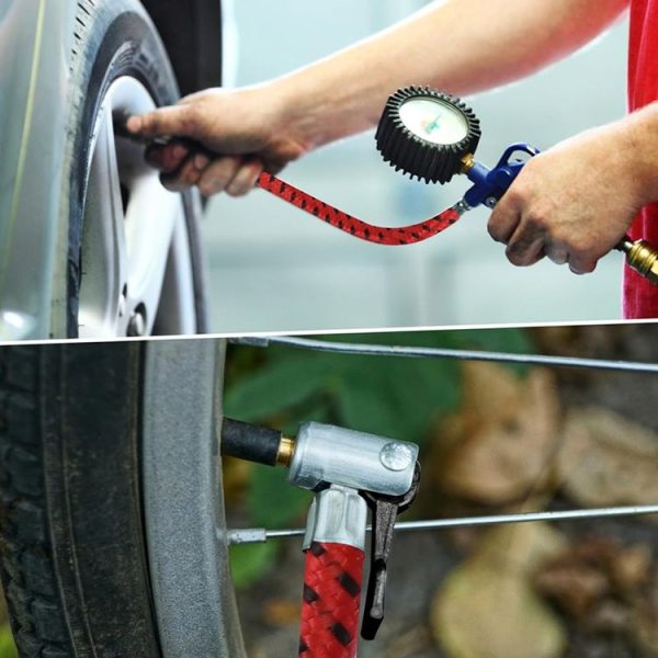 Car Tire Foot Pump Air Pipe Accessories Bicycle / Motorcycle Air Hose, Length: 60cm - Image 5