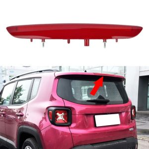 Jeep Renegade 2015-2020 Car Red High Position Brake Light 68247167AA (Red)