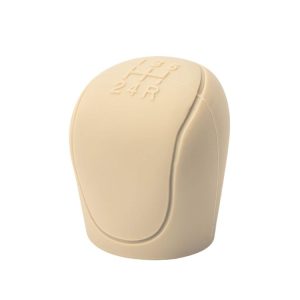 Ford Car Silicone Dustproof Shift Knob Gear Protective Cover (Beige)