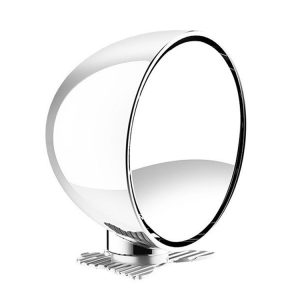 3R-045 Auxiliary Rear View Mirror Car Adjustable Blind Spot Mirror Wide Angle Auxiliary Side Mirror, Diameter: 70mm (White)