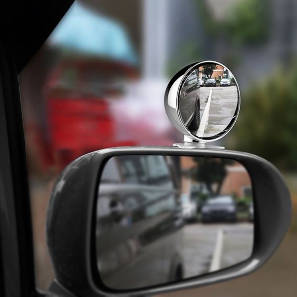 3R-045 Auxiliary Rear View Mirror Car Adjustable Blind Spot Mirror Wide Angle Auxiliary Side Mirror, Diameter: 70mm (White) - Image 10