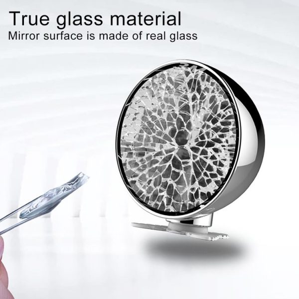 3R-045 Auxiliary Rear View Mirror Car Adjustable Blind Spot Mirror Wide Angle Auxiliary Side Mirror, Diameter: 70mm (White) - Image 4