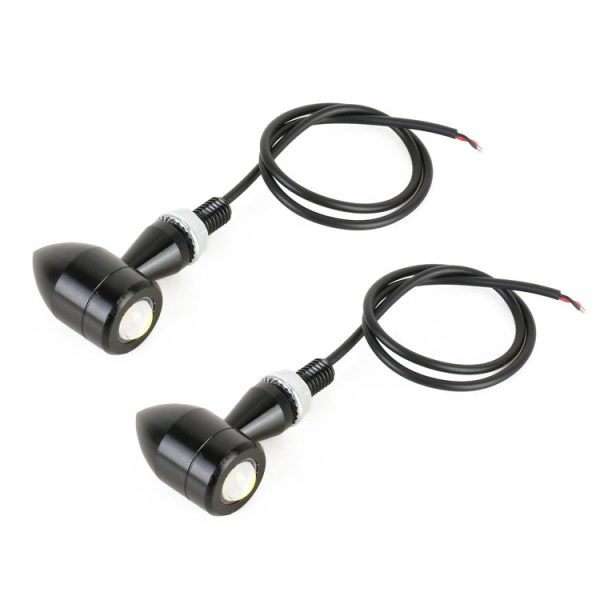 1 Pair Motorcycle Mini Turn Signal - Image 2