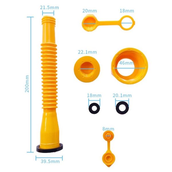 3pcs / Set Hexagonal Nut Plug Anti-Slip Plastic Cap - Image 2