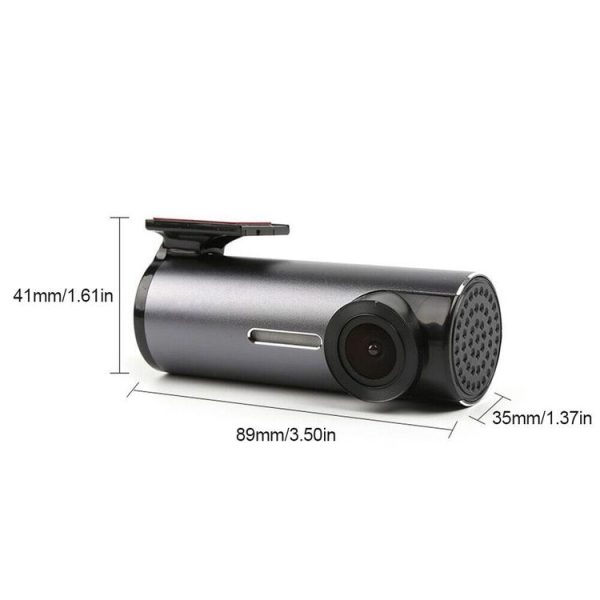 Car 1080P HD WiFi Driving Recorder, Supports Mobile APP Link & Automatic Loop Recording - Image 2