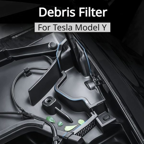 Tesla Model Y 2021-2023 Car Front Hood Gutter Anti-blocking Protective Cover - Image 4