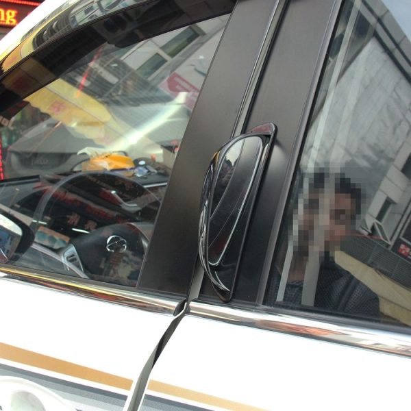3R-090 Car Blind Spot Rear View Wide Angle Mirror, Left (Black) - Image 6