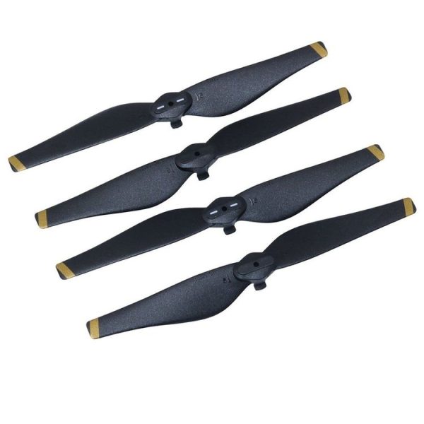4 PCS 5332 Quick-Release Propellers Blades for DJI Mavic Air Drone RC Quadcopter (Gold) - Image 2