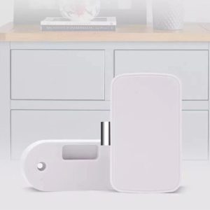 T1 APP Smart Drawer Lock Invisible Lock, Only Supports Remote Authorization to Unlock (White)