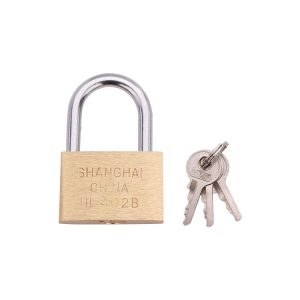 Copper Padlock Small Lock, Style: Short Lock Beam, 25mm Open