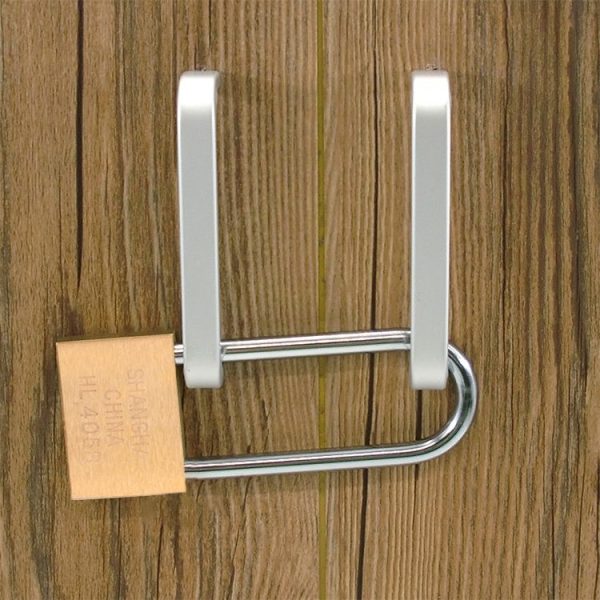 Copper Padlock Small Lock, Style: Long Lock Beam, 50mm Not Open - Image 9