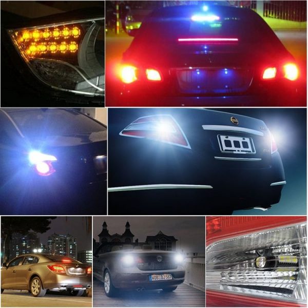 2 PCS DC 12V 10W 6000K Dual Circular Car DRL Daytime Running Lights Lamp (White Light + Yellow Light) - Image 8