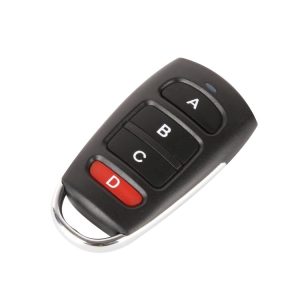 433MHz Copy Type Wireless Industrial 4 Buttons Copy Remote Control Transmitter (Black)