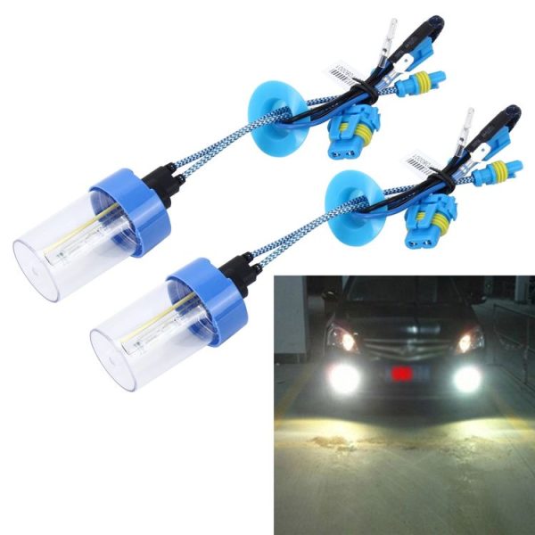 2 PCS H8 / H11 55W 4300K HID Bulbs Xenon Lights Lamps, AC 12V