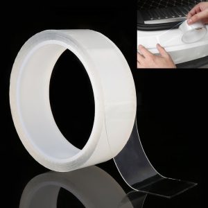 Car Door Anti-collision Strip Protection Guards Trims Stickers Tape, Length: 3cmx10m