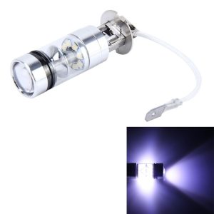 H3 100W 850 LM 7000K 20 SMD-2828-LEDs Car Fog Lights, DC 12-24V (Cool White)