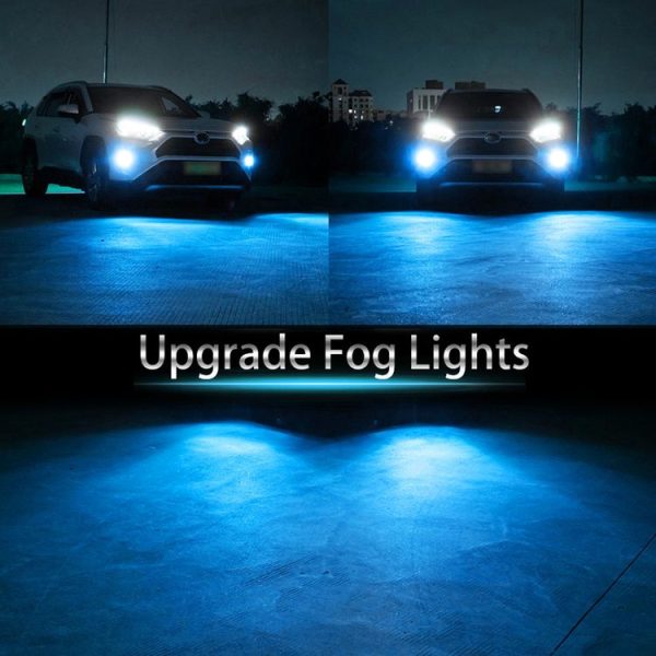 2 PCS H3 72W 1000LM 6000-6500K Super Bright Car Fog Light LED Bulbs, DC 12-24V (Ice Blue Light) - Image 6