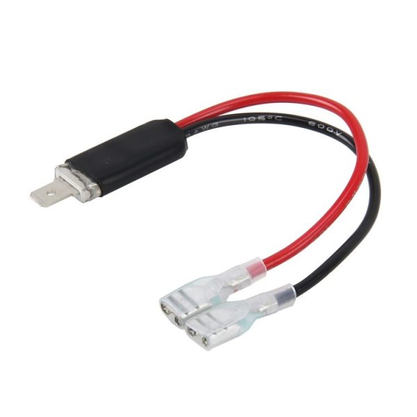 2 PCS Universal H1 Conversion Bulb Harness Wire Plugs Power Wire Adapter Connectors - Image 3