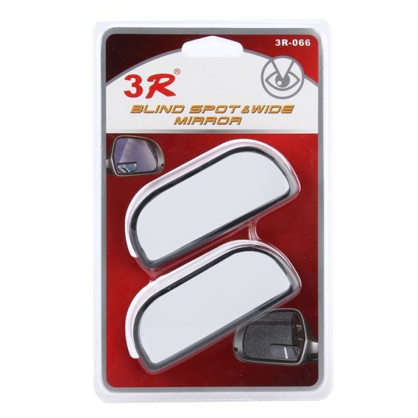 3R-066 2 PCS Car Truck Blind Spot Rear View Wide Angle Mirror Blind Spot Mirror Blind Spot and Wide Mirror, Size: 8.3*3.4cm - Image 6
