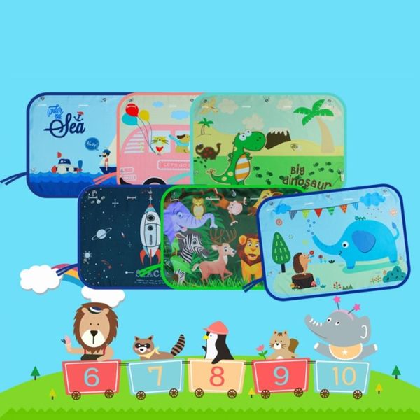 Car Large Rear Window Sunscreen Insulation Window Sunshade Cover, Size: 70*50cm - Image 12