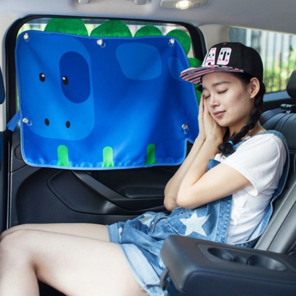 Car Large Rear Window Sunscreen Insulation Window Sunshade Cover, Size: 70*50cm - Image 15