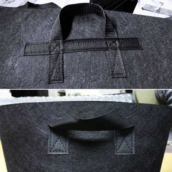 3 Gallon Planting Grow Bag Thickened Non-woven Aeration Fabric Pot Container with Handle - Image 6