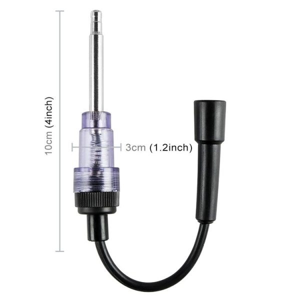DC 12V Ignition Test Instrument Spark Plug Ignition Detector Auto Diagnostic Test Tool - Image 3