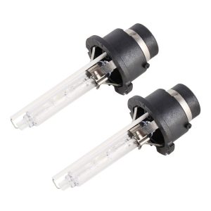 2 PCS D4S 35W 3800 LM 6000K HID Bulbs Xenon Lights Lamps, DC 12V (White Light)