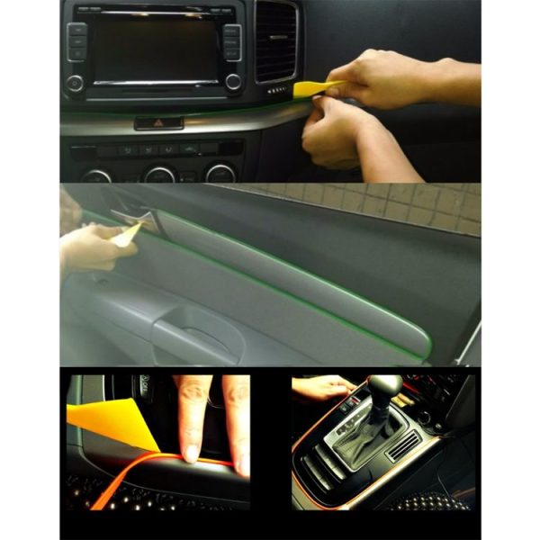 3m Cold Light Flexible LED Strip Light For Car Decoration (Ice Blue Light) - Image 6