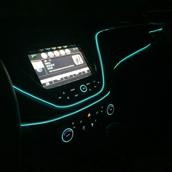 3m Cold Light Flexible LED Strip Light For Car Decoration (Ice Blue Light) - Image 7