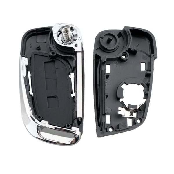 PEUGEOT Car Keys Replacement 2 Buttons Car Key Case with Grooved and Holder - Image 8