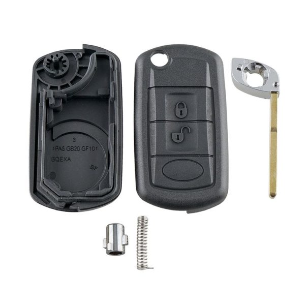 Landrover Range Rover Sport 2006-2011 / Range Rover 2006~2009 / Discovery 3 2005~2009 Car Keys Replacement 3 Buttons Car Key Case with Foldable Key Blade - Image 6