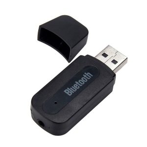 M1 Bluetooth Audio Transmitter Receiver Adapter Portable Audio Player (Black)