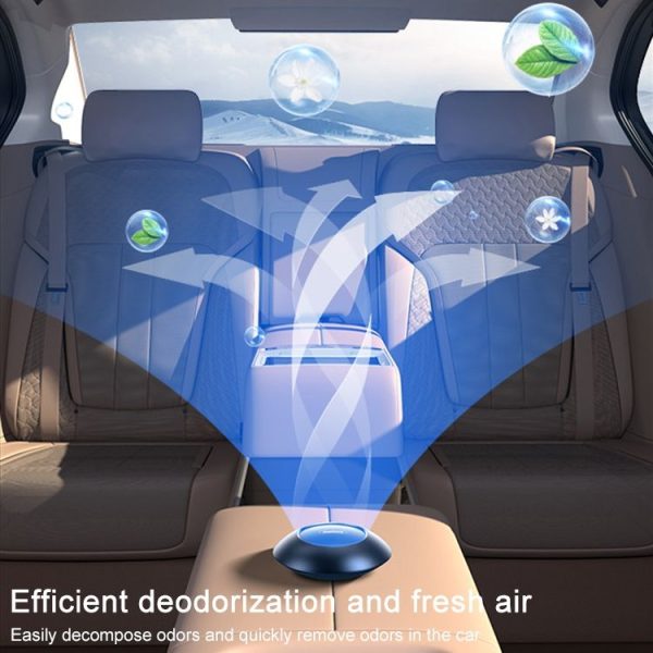 REMAX LIFE RL-CH02 Car Aromatherapy Diffuser Perfume Air Freshener (Tarnish) - Image 5